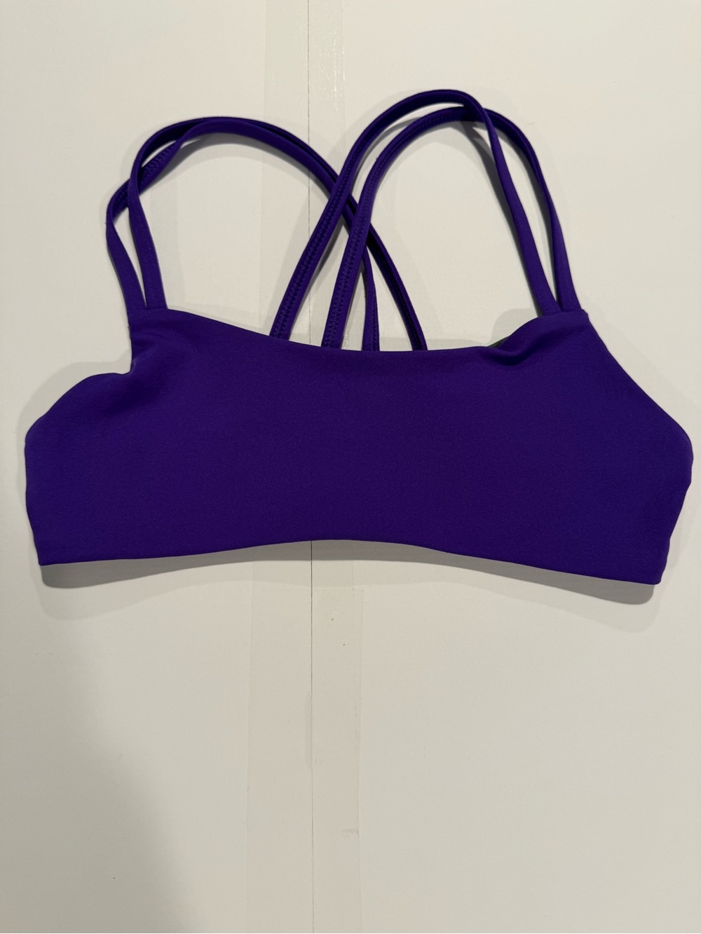 Purple Strappy Bikini Top - Jolyn